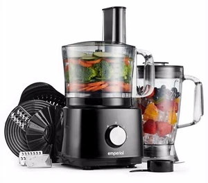 Emperial Food Processor Blender Chopper Juicer Dough Mixer 2 Speed & Pulse 750W - Picture 1 of 7