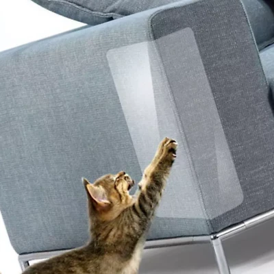Pet Anti Scratcher Protector Sticker Tape Cat Supplies Post Furniture Couch Safe - Image 1 of 4