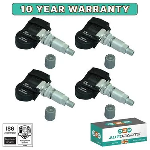 TPMS TIRE PRESSURE VALVE PACK OF 4 FITS NISSAN 370Z ARIYA GT-R JUKE F15 F16 LEAF - Picture 1 of 11