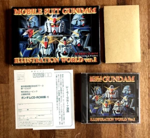 MOBILE SUIT GUNDAM ILLUSTRATION WORLD Ver.1 - Digital Art Book (Sealed CD-ROM) - Picture 1 of 7