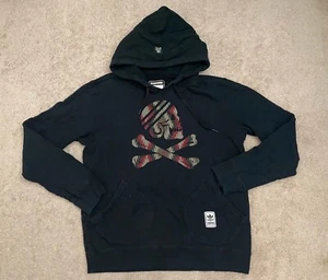 Adidas X Neighborhood Pullover Logo Hoodie Sweater Sweatshirt Black Outdoor - Picture 1 of 8