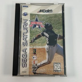All-Star Baseball '97 Featuring Frank Thomas Sega Saturn Game COMPLETE