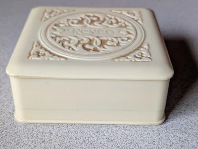 CAJA RELOJ ALMACENAMIENTO PRESENTACIÓN MARFIL/CELULOIDE REY VINTAGE  Foto 1 de 4