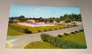 Postcard Midway Motel Vineland Pool New Jersey Unposted - Picture 1 of 2