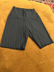 New NWOT Offline By Aerie OG Original Bike Short High Rise 7 In Seam Black S - Picture 1 of 4