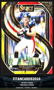 Ed McCaffrey 2024 Panini Select Red Yellow SHOCK Denver Broncos #154 - Picture 1 of 2