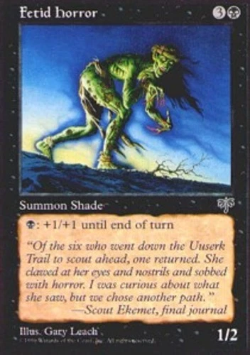 Fetid Horror - Mirage # MTG Magic The Gathering - Image 1 of 1