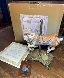 American Carousel Goat By Tobin Fraley 5th Edition in box authentication card - Picture 1 of 17