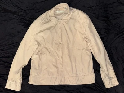 Perry Ellis International mens jacket coat windbreaker bone white Extra Large XL - Image 1 of 3