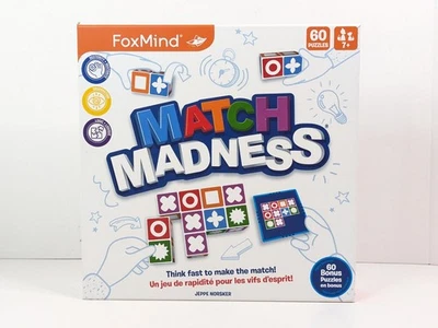 Игра Match Madness «Думай быстро, чтобы сделать матч!» (FoxMind) 7 + запечатанный новый 2023 - Изображение 1 из 4