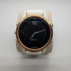 Garmin Fenix 5S Sapphire 42MM Smartwatch - Roségold/Weiß - Bild 1 von 11