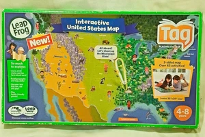 NEW Leap Frog Tag Interactive United States Map - sealed box set - Picture 1 of 2