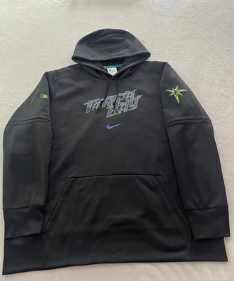 Sudadera Tampa Bay Rays Nike Therma Fit 2024 City Connect MLB 3XL Foto 1 de 4