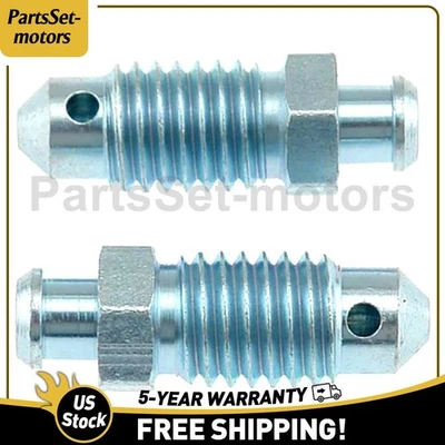 Tornillo purga de freno delantero para Chevrolet Silverado 1500 HD 6,0 L 2001-02 2005 2006 Foto 1 de 3