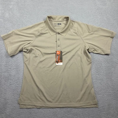 Polo 5.11 Tactical Performance Manga Corta Mujer XL Plateado Tostado Caqui NUEVO Foto 1 de 4