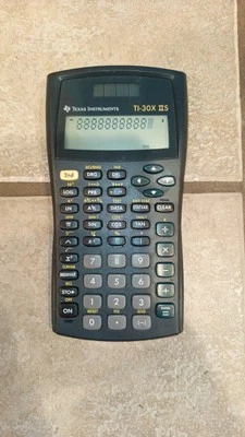 Texas Instruments Ti-30x IIS Solar Scientific Calculator.  Works Fine. - Image 1 of 3