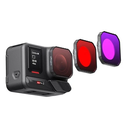 Dive Filter Waterproof Protective Lens for Insta360 Ace Pro 2 Camera Accessories - Image 1 of 4