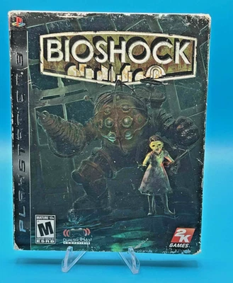 Bioshock PS3 (Sony Playstation 3, 2008) w/Manual Slipcover - Image 1 of 4
