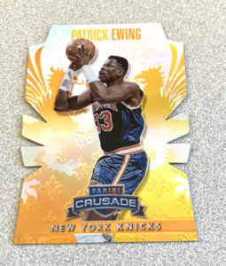 2013-14 Panini Crusade Die Cut Orange #262 Patrick Ewing Knicks /99