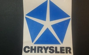 Chrysler Pentastar Small sticker / decal for Dodge, Valiant, Charger etc - Picture 1 of 5