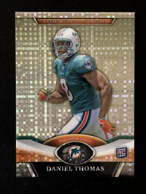2011 Topps Platinum Daniel Thomas X-Fractor Rookie Card 🔥🔥🔥 - Image 1 of 2