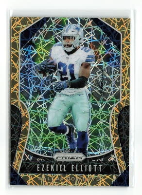 EZEKIEL ELLIOTT #38 2019 PANINI PRIZM COWBOYS LAZER - Image 1 of 2