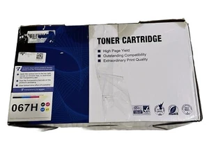 Toner Cartridge Compatible For Canon 067H 4PK - Black, Cyan, Magenta, Yellow - Picture 1 of 5