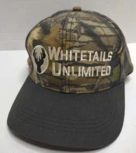 Gorra de béisbol Whitetails ilimitada camuflaje Sturgeon Bay WI gorra snapback - Imagen 1 de 10