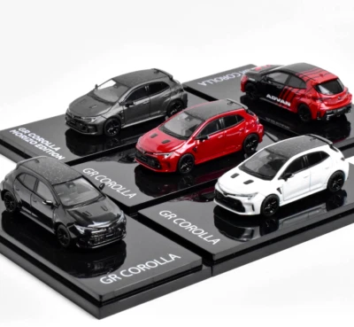 Hobby Japón 1:64 JDM GR Corolla Hatchback Carreras Diecast Modelo Metal Coche Foto 1 de 4