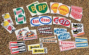 Classic Car Rally/Race HUGE 32 sticker decal set Mini cooper, Morris, MG AUSTIN - Picture 1 of 3