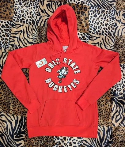 NWT THE OHIO STATE varsity BUCKEYES Mascot Hoodie new Pullover YOUTH L #476 Cover
