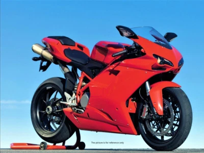 ABS Red Fairings Kit for Ducati 1098/848/1198 2007 08 - 2012 Injection Bodywork - Image 1 of 4