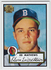 2001 Topps Archives - Eddie Mathews - #8 - Boston Braves - NrMt-Mt