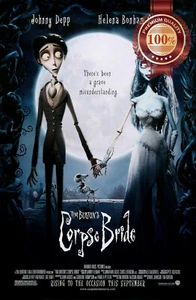 CORPSE BRIDE 2005 ORIGINAL OFFICIAL CINEMA FILM MOVIE PRINT PREMIUM POSTER - Picture 1 of 6