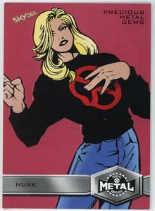 HUSK Precious Metal Gems 2020 SkyBox Marvel Metal Universe X-Men #135 Red /100 - Picture 1 of 2