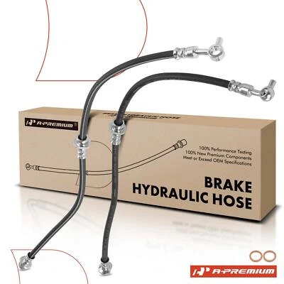 A-Premium 2x Brake Hydraulic Hose Front LH & RH for Nissan Juke 2011-2017 1.6L - Image 1 of 4