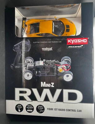 Kyosho MINI-Z MR03RWD McLaren 12C GT3 2013 Orange Readyset RTR 32325OR - Image 1 of 2