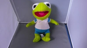 Disney Baby Kermit the Frog Plush Muppet Babies 12” with Polo Shirt Pants - Picture 1 of 3