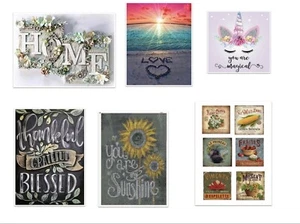 Full Drill DIY 5D Diamond Painting Embroidery Art Cross Stitch Kits Fruit Words - Picture 1 of 13