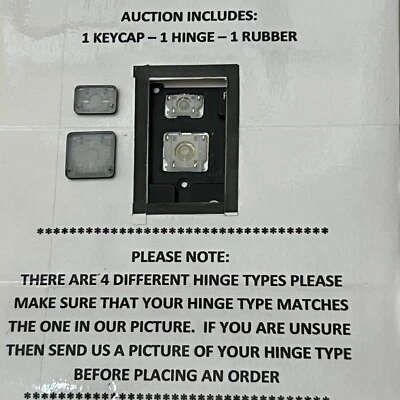 Dell Precision 5510 5520 5530 5540 backlit UK laptop keyboard ANY ONE KEY #147 - Image 1 of 4