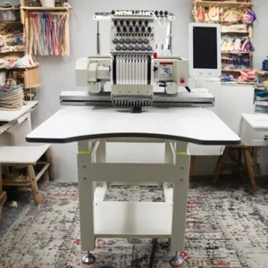 12Needle Commercial Automatic Embroidery Machine Single Head Computerized Sewing - Picture 1 of 23