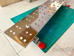 PANDUIT GB4B1028TPI-1 Telecom Ground Busbar, Tinned Copper, 1/4x4x24", 1028 - Picture 1 of 7
