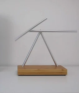 Original Swinging Stick Kinetic Sculpture – White Oak Perpetual Motion Art - NIB - Picture 1 of 1