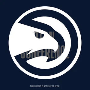Atlanta Hawks Vinyl Decal Sticker - Picture 1 of 3
