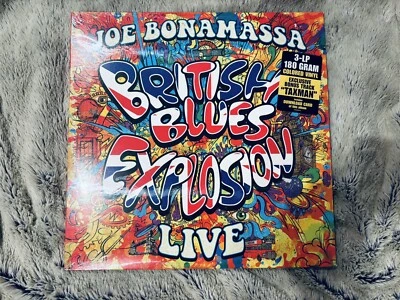 joe bonamassa Lp british blues explosion 2018 3 Lp vinyl With Hype New Seal Foto 1 de 2