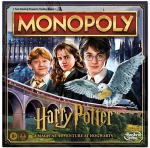 HARRY POTTER MONOPOLY BOARD GAME BRAND NEW & SEALED! - Picture 1 of 3