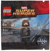 LEGO Winter Soldier Minifigure 5002943 Avengers Marvel Super Heroes New Sealed 