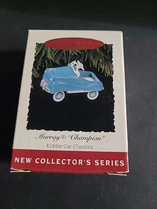 New Hallmark 1955 Murray Champion Blue Pedal Car #1 Kiddie Car Classics - Picture 1 of 2