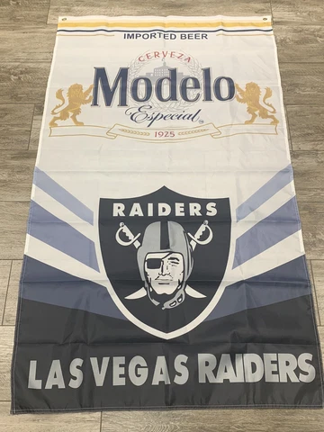 Las Vegas Oakland Raiders Modelo Flag - 3x5 ft Allegiant Stadium 2022 LV Cover