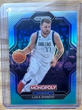 2022-23 Panini Prizm Monopoly Luka Doncic Light Blue /199 #PS1 Dallas Mavericks